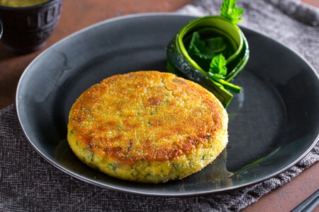 Hamburguesa de calabacín