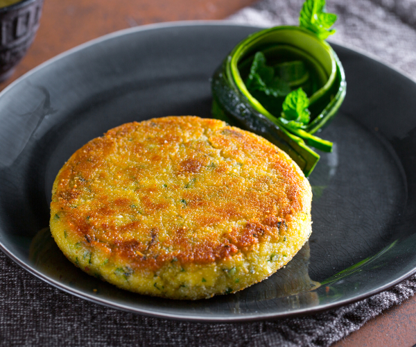 Hamburguesa de calabacín