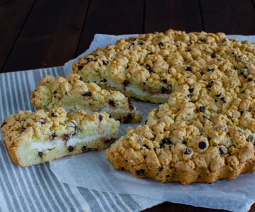 Sbriciolada de ricotta y chocolate