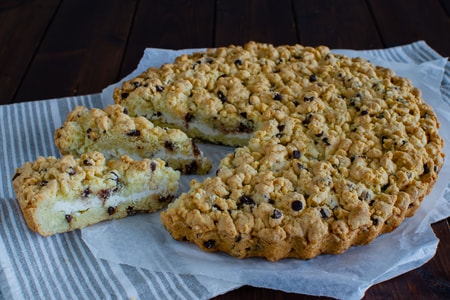 Sbriciolada de ricotta y chocolate