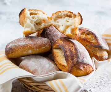 Panecillos con masa madre