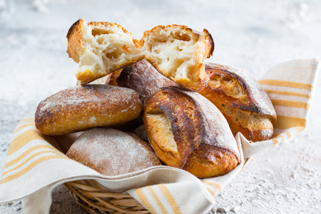 Panecillos con masa madre