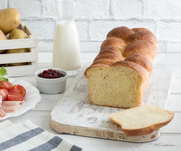 Pan brioche suave de patatas
