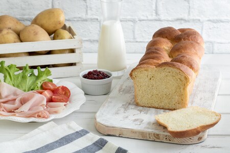 Pan brioche suave de patatas