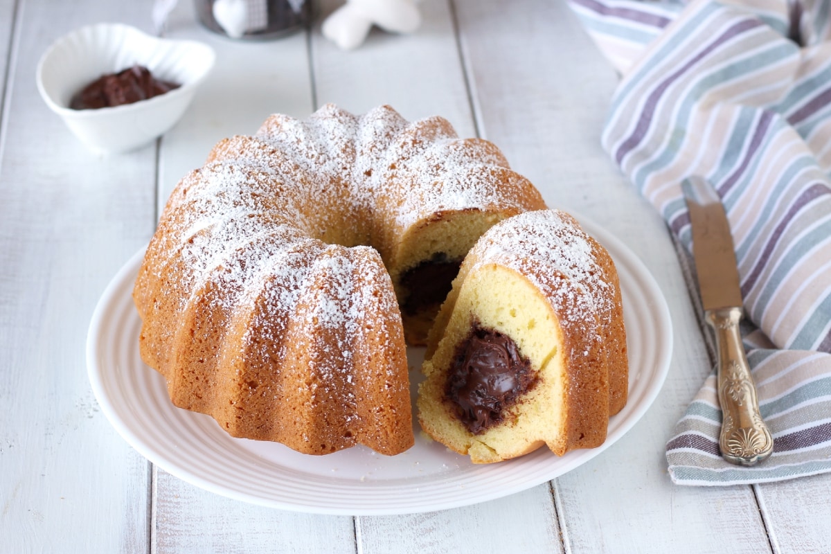 Rosca con Nutella