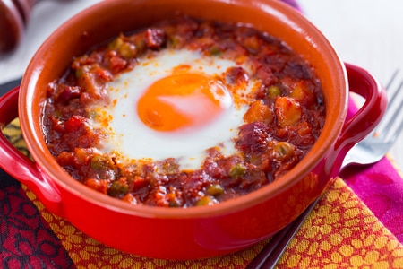 Huevos a la flamenca