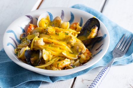 Carbonara de mar de Viareggio