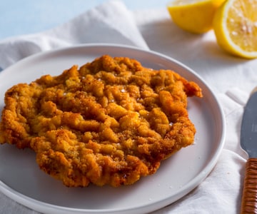 Escalope vienés (Wiener Schnitzel)