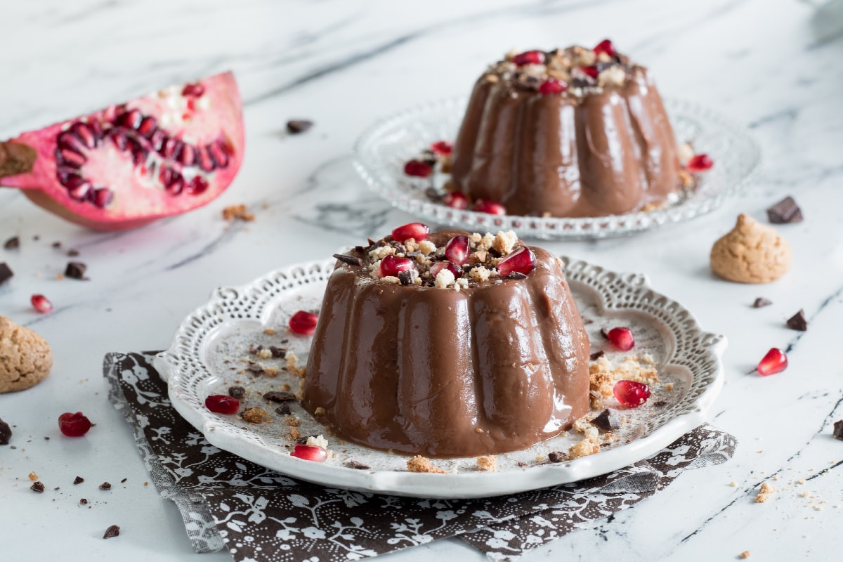 Pudin de chocolate