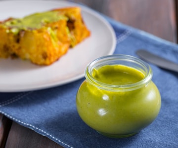 Crema para untar de pistacho