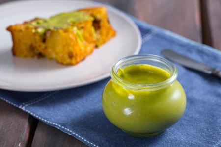 Crema para untar de pistacho