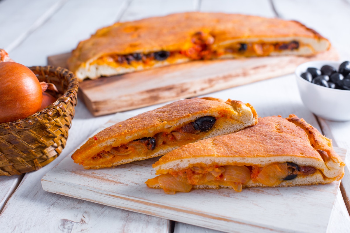 Calzone de cebolla