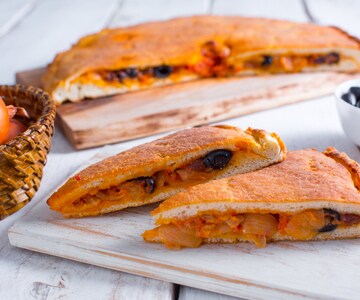 Calzone de cebolla