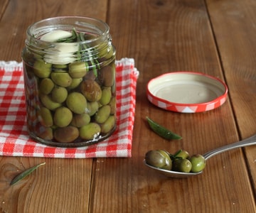 Aceitunas en salmuera