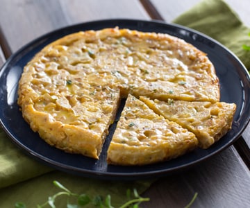 Tortilla sin huevo