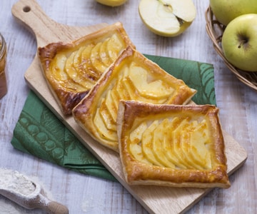 Hojaldres de manzana