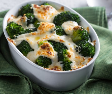 Brócoli gratinado