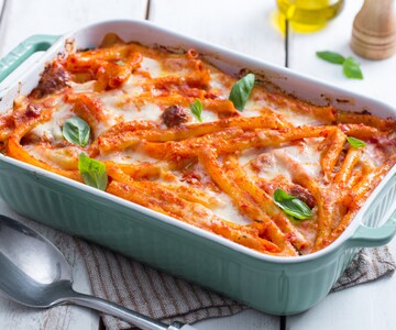 Ziti al horno (receta vacíafrigo)