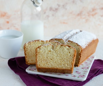 Plumcake con claras de huevo sobrantes