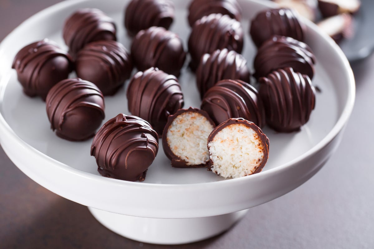 Bombones de coco