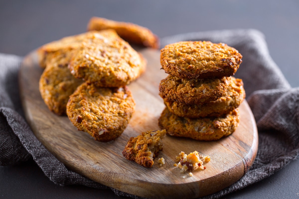 Galletas de avena y nueces