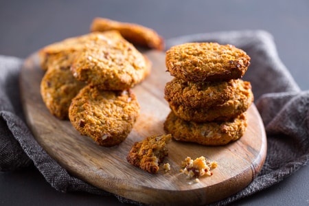 Galletas de avena y nueces