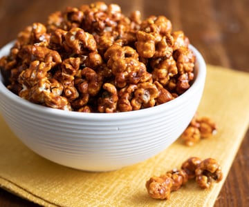 Palomitas de caramelo salado