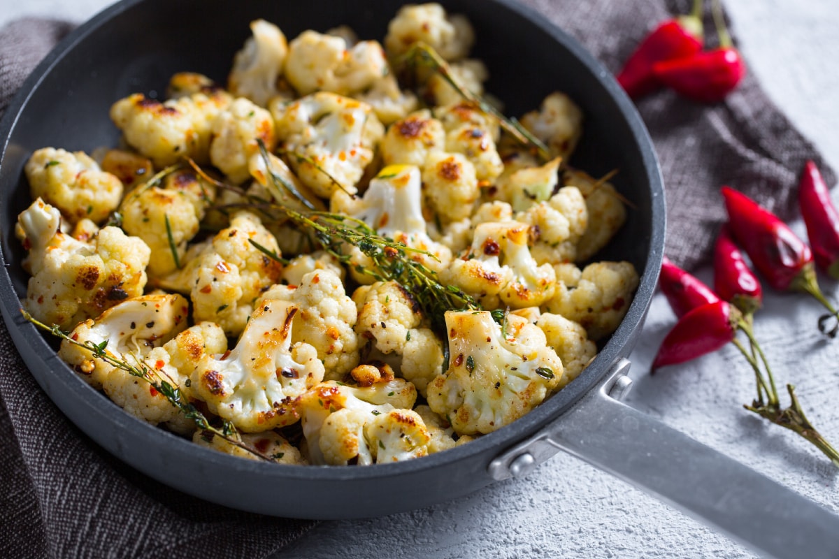 Coliflor a la sartén