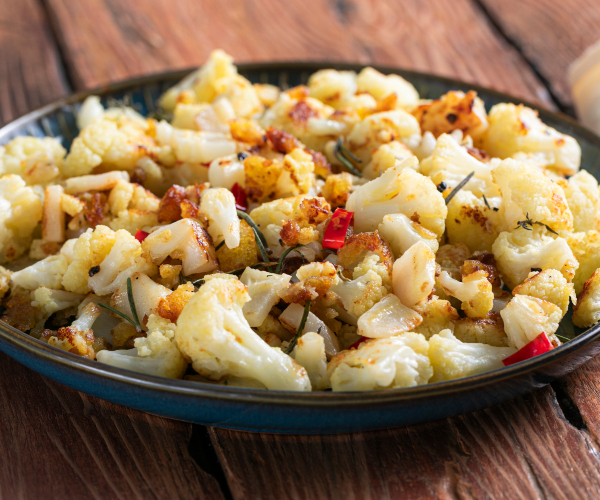 Coliflor a la sartén