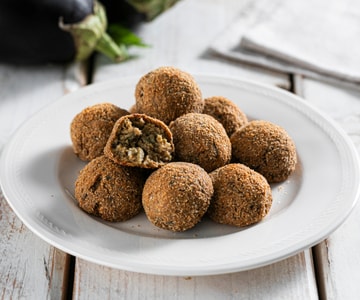 Albóndigas de berenjena al horno