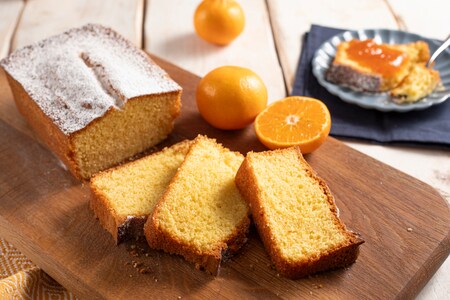 Bizcocho de mandarinas