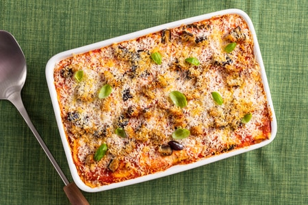 Lasaña a la Norma