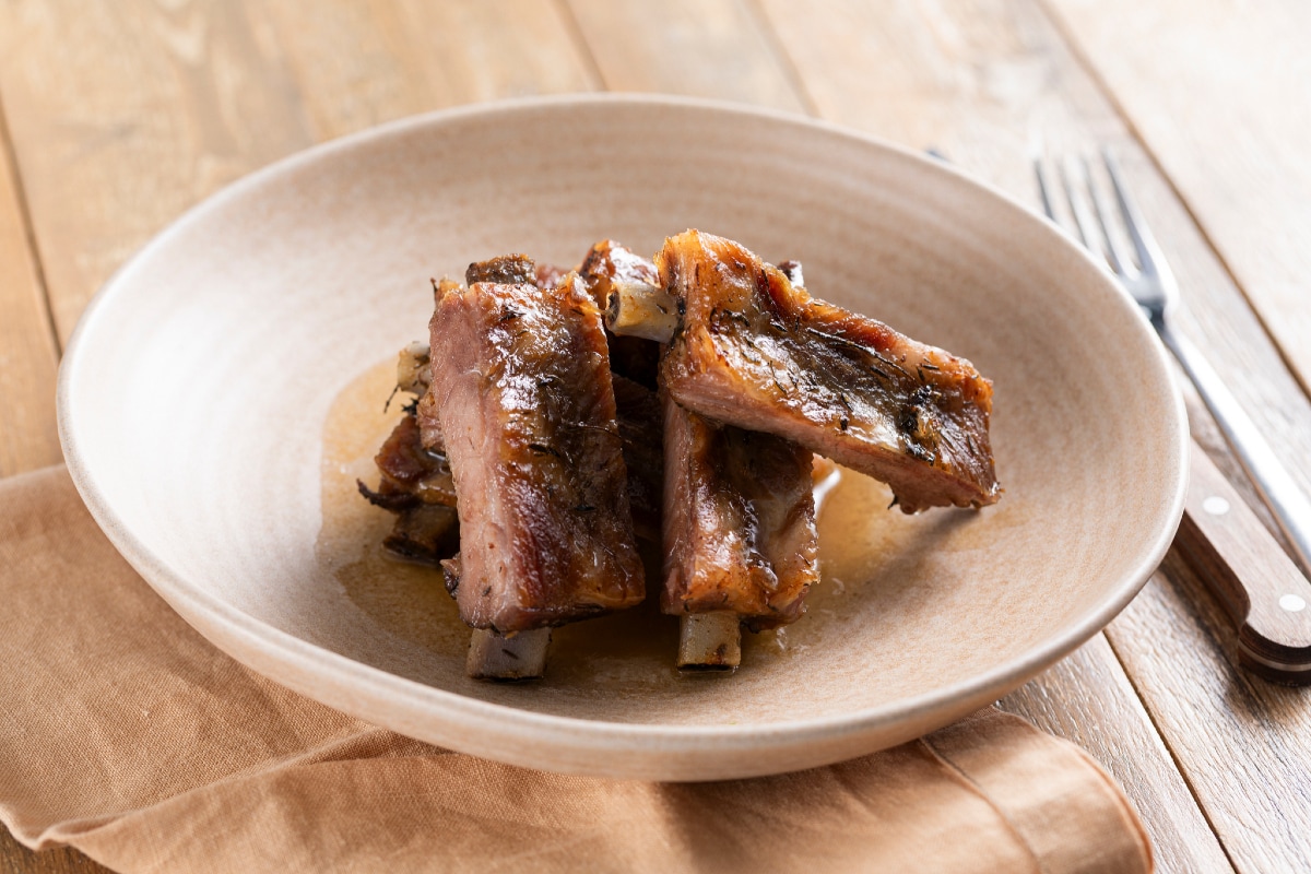 Costillas al horno