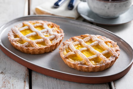 Tartaletas con crema