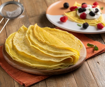 Crepe sin huevos