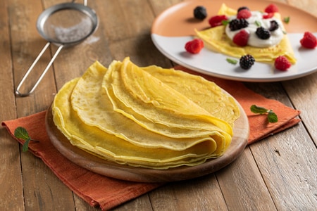 Crepe sin huevos