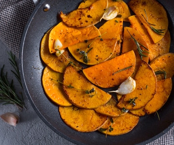 Calabaza a la sartén
