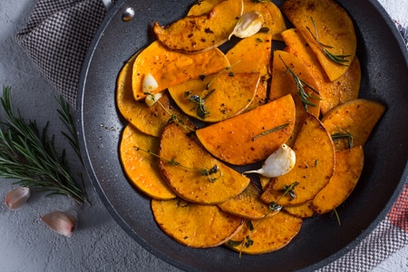 Calabaza a la sartén
