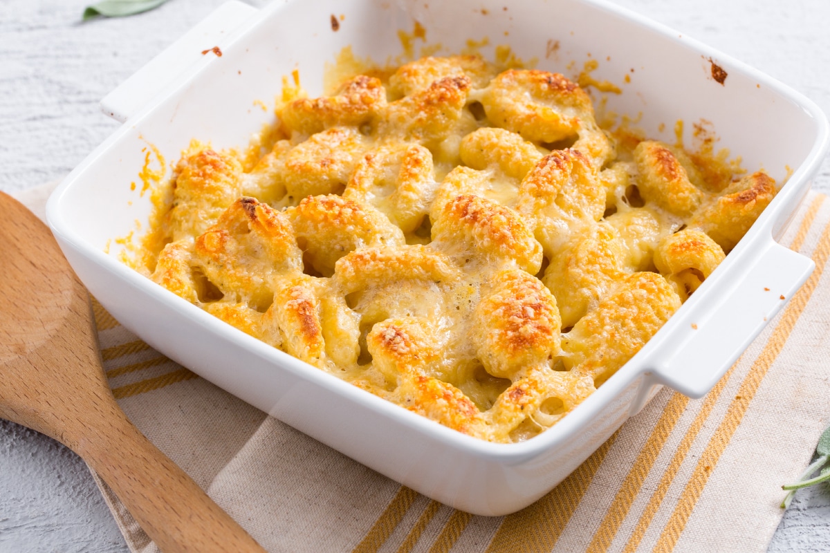 Ñoquis de pan gratinados