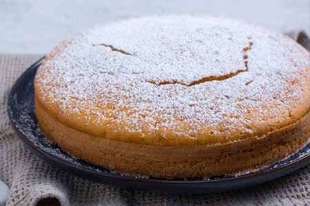 Tarta margarita sin mantequilla