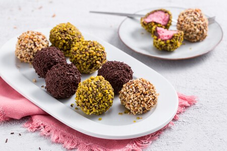 Trufas de yogur