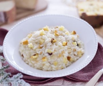 Risotto al panettone