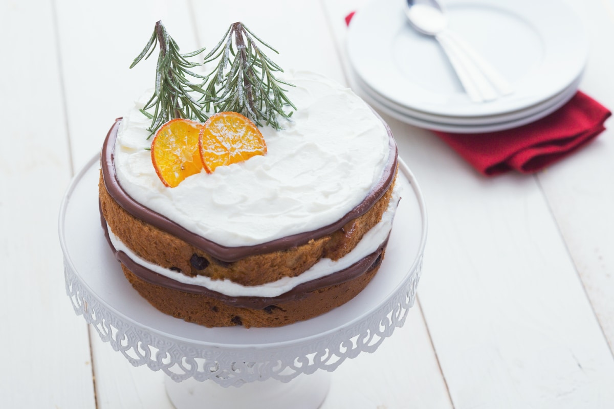 Tarta de panettone con Nutella®