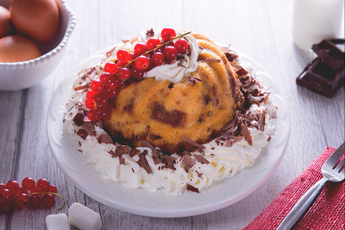 Pudding de panettone