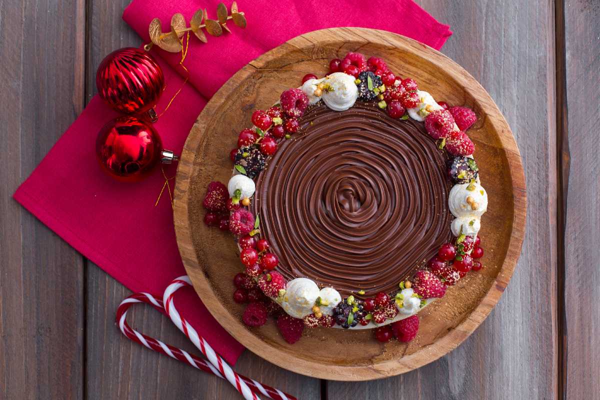 Tarta de pandoro y Nutella®