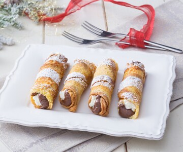Cannoli de pandoro y Nutella®