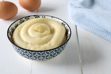 Crema pastelera con huevos enteros