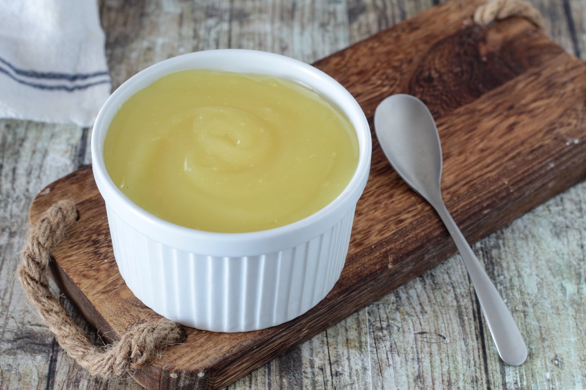 Crema pastelera vegana