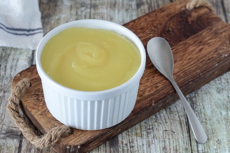 Crema pastelera vegana
