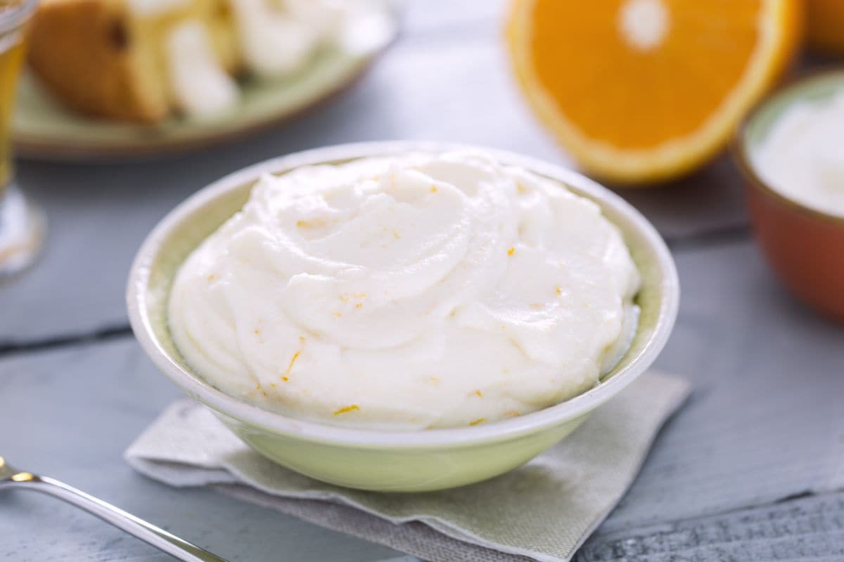 Crema de mascarpone sin huevos
